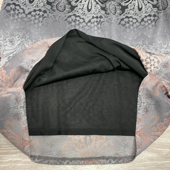 Axcess by Liz Claiborne 3/4 Sleeve Blouse Boho XL - Picture 13 of 14